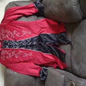 Crubelon Mens Steampunk Vintage Tailcoat Jacket Gothic Uniform Halloween costume